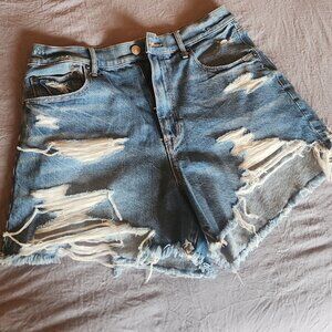 American Eagle Highest Rise 90s Boyfriend Jean Shorts